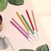 Свечи в торт коктейльные "Шайн", металлик